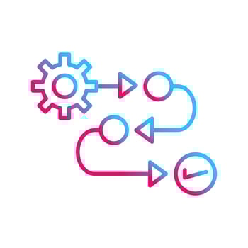 Process Vector Icon
