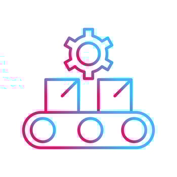 Conveyor Belt Vector Icon