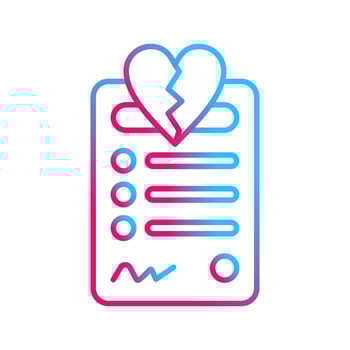 Divorce Vector Icon