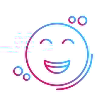 Happy Vector Icon