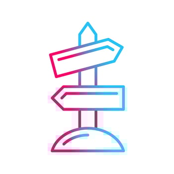 Road Sign Vector Icon