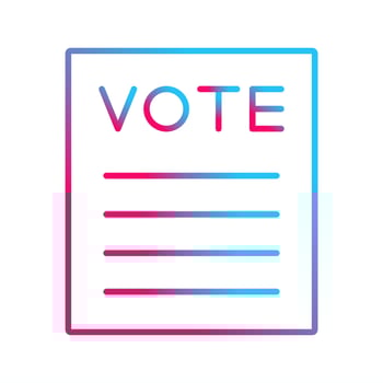 Vote Vector Icon