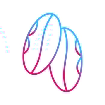 Coffee Grain Vector Icon