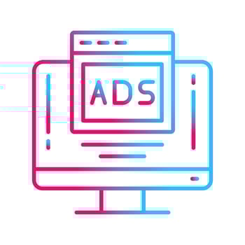 Digital Advertising Vector Icon