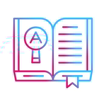 Open Book Vector Icon