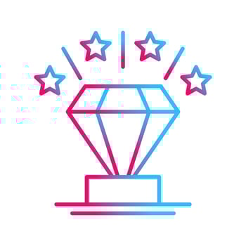 Diamond Vector Icon