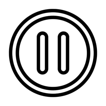 Pause Icon Design vector