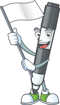 Black White Board Marker Vector