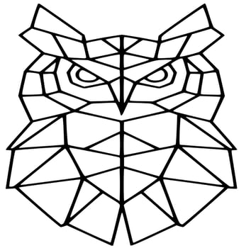 Black and white stained glass template and patterns vector
