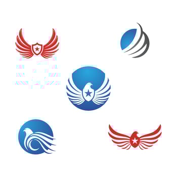 Falcon Logo Template vector