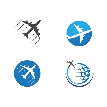 Airplane icon vector illustration design