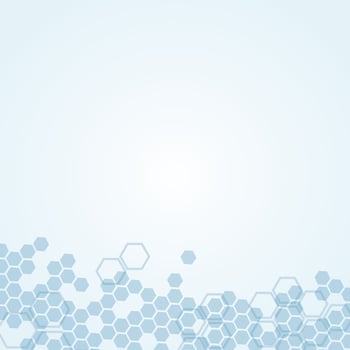 Abstract background substance and molecules vector