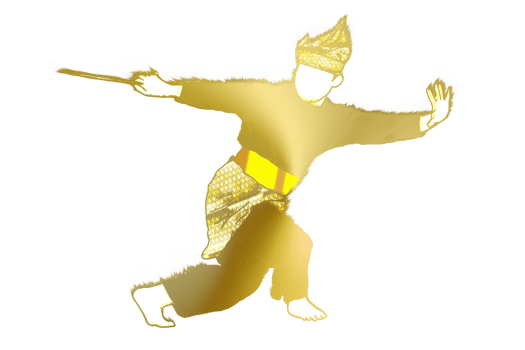 warrior movement pattern with weapon Malay traditional weapon call KERIS png