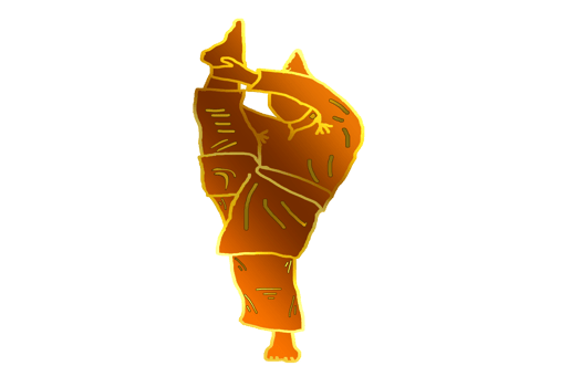 Nusantara fighter exercise  stretching feet png