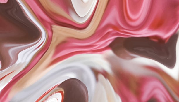 Modern and trendy abstract colorful liquid marble paint background vector