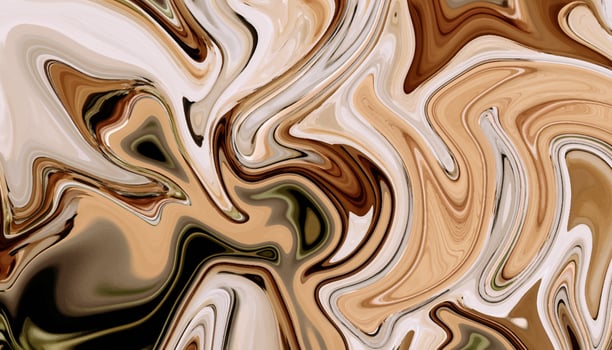 Modern and trendy abstract colorful liquid marble paint background vector