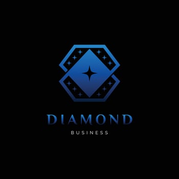 Diamond Icon Logo Design Template vector