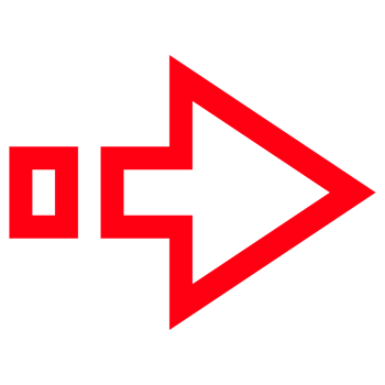 Directional Arrow Sign on Transparent Background png