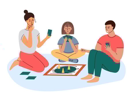 Board game for the whole family. vector