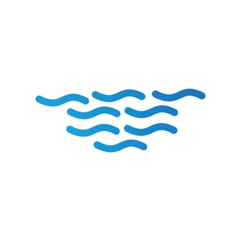 Water wave Logo vector