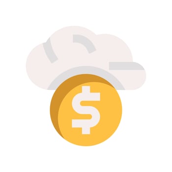 cloud icon for your website, mobile, presentation, and logo design. vector