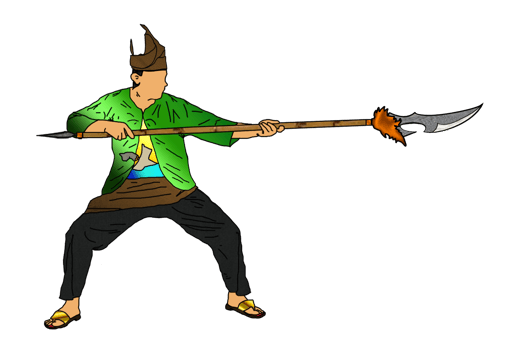 icon of martial art call silat png