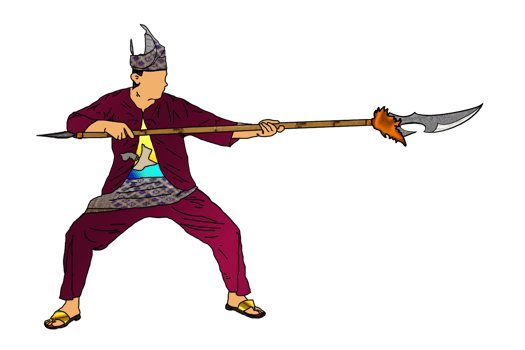 icon of martial art call silat png