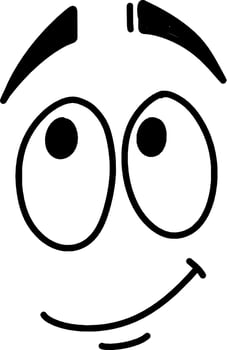 vector illustration of face cartoon
