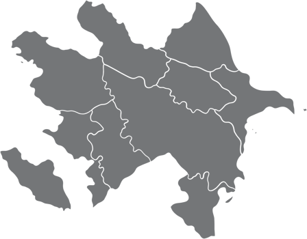 doodle freehand drawing of azerbaijan map. png