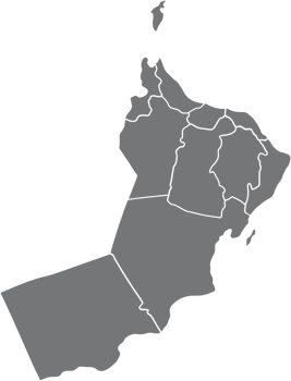 doodle freehand drawing of oman map. png
