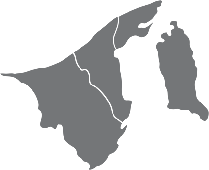 doodle freehand drawing of brunei map. png