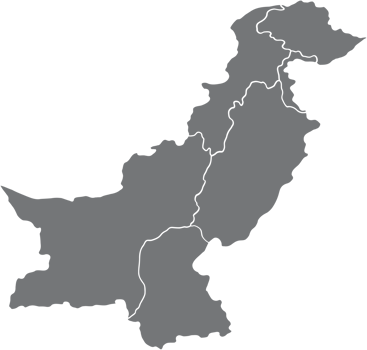 doodle freehand drawing of pakistan map. png