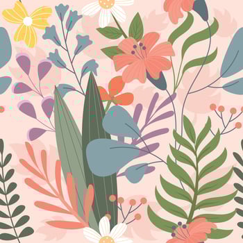 Floral Seamless Background vector