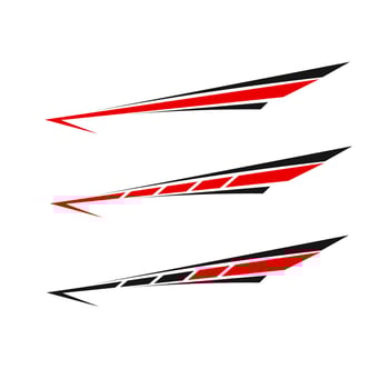 race car body wrap decal vector. car body background decal vector