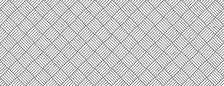 striped square or diamond seamless pattern vector