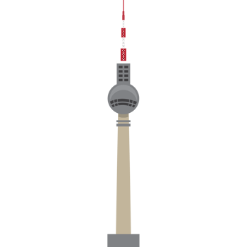 Germany famous building landmark travel png