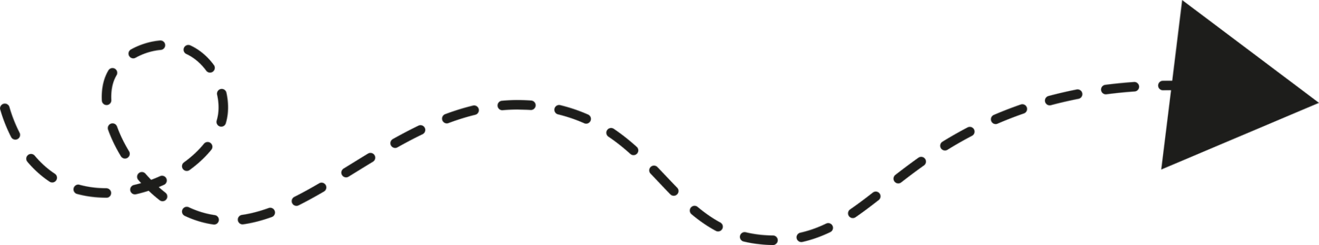 Dashed Line Arrow png