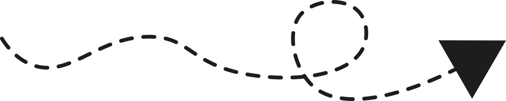 Dashed Line Arrow png