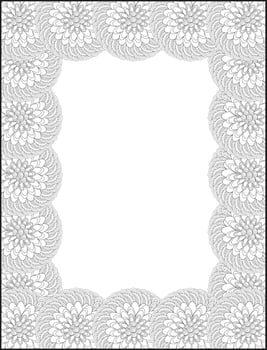 border, us customs and border protection. mexico border, cbsa. coloring page vector