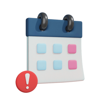 calendar isolated on transparent background png