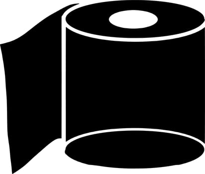 The Toilette Tissue vector