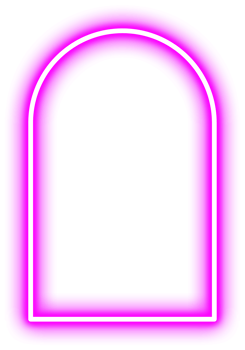 Neon Glowing Shape png