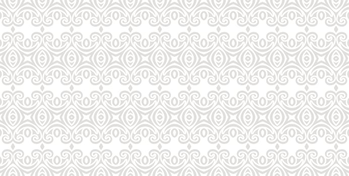 elegant white seamless geometric pattern vector