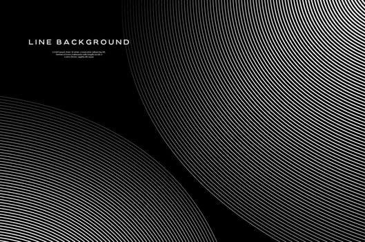 Abstract circle lines background template. Circle lines blend wallpaper design vector