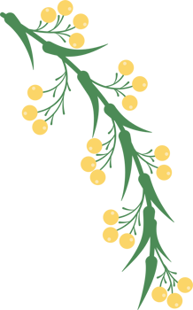 Spring flower element png