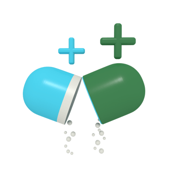 3d illustration of medicine capsule png