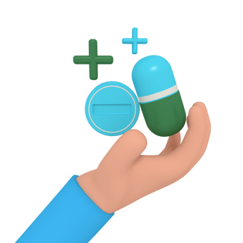 3d illustration of medicine capsule png
