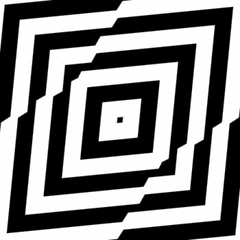 Stripes Lines Motifs Pattern. Optical Illusion Decoration for Interior, Exterior, Carpet, Textile, Garment, Cloth, Silk, Tile, Plastic, Paper, Wrapping, Wallpaper, Pillow, Sofa, or Background. Vector