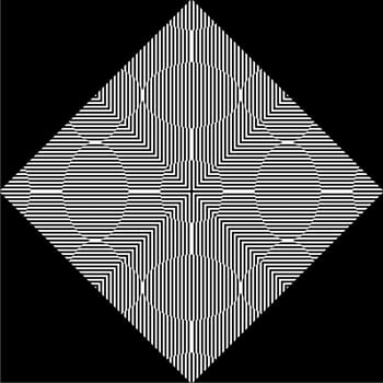 Stripes Lines Motifs Pattern. Optical Illusion Decoration for Interior, Exterior, Carpet, Textile, Garment, Cloth, Silk, Tile, Plastic, Paper, Wrapping, Wallpaper, Pillow, Sofa, or Background. Vector