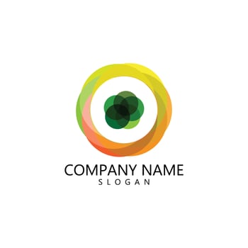 circle logo vector